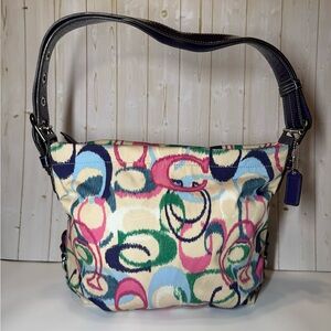 Coach Ikat Print Duffle Shoulder bag